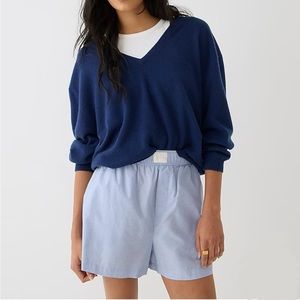 J. CREW END-ON-END COTTON BOXER SHORT